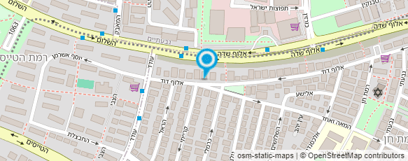 מפת הגעה אל ז'אנה טוסוב