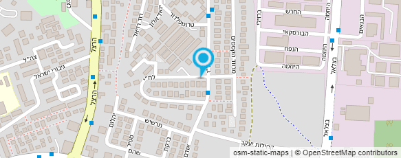 מפת הגעה אל עו"ד גיטלין מיכאל