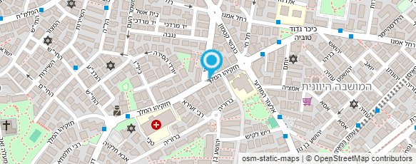 מפת הגעה אל שוקי כהן - אייקידו