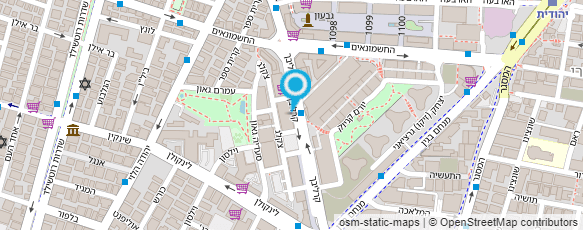 מפת הגעה אל המקום של חני