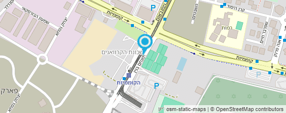 מפת הגעה אל קובי מרגוליס - מורה ומאמן שחייה