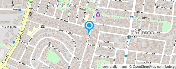 מפת הגעה אל זיו ענתי - עיצוב שיער