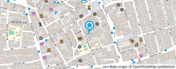 מפת הגעה אל שימי ניקטלוב - עיצוב שיער מפת הגעה אל שימי ניקטלוב - עיצוב שיער