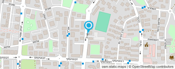 מפת הגעה אל קרן יצחק עיצוב ושיקום גבות