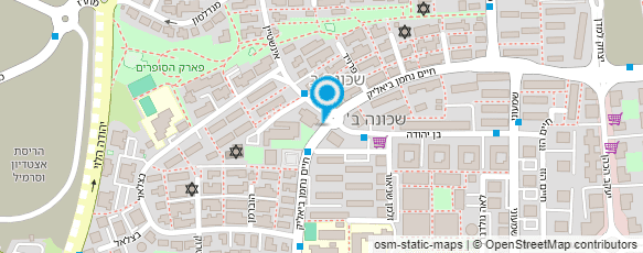 מפת הגעה אל נעם אוברפרשט מורה פרטית