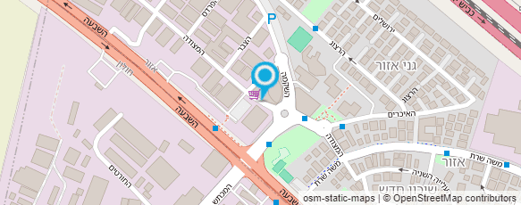 מפת הגעה אל פיצה ברקה