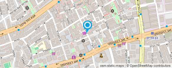 מפת הגעה אל שחר בלבן פסיכולוג קליני