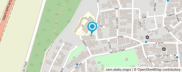 מפת הגעה אל שרון מכללה