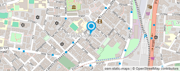 מפת הגעה אל עו"ד גבאי דניאל