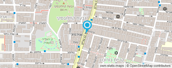 מפת הגעה אל ד"ר יהורם מלמד - תרפיסט