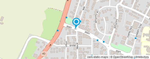 מפת הגעה אל טיפת חלב