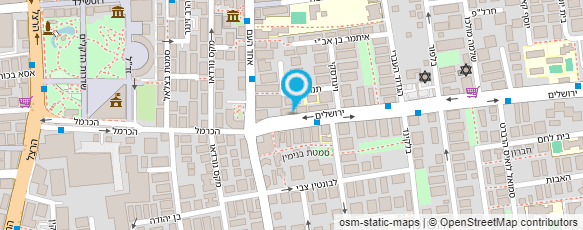 מפת הגעה אל ענת כהן - מאפרת מקצועית