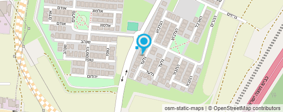 מפת הגעה אל גן דורית