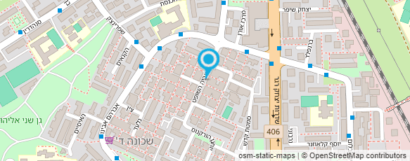 מפת הגעה אל נתנאל כהן מורה פרטי