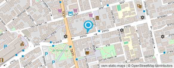 מפת הגעה אל דן אקספרס עיצוב שיער