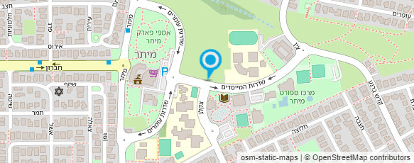 מפת הגעה אל גלית בכר מאמנת כושר