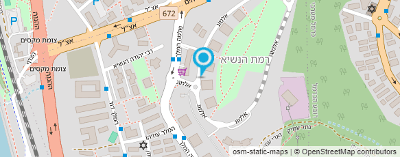 מפת הגעה אל אליה אקטין מאמנת כושר