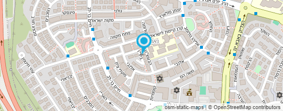 מפת הגעה אל אריה מורה נהיגה