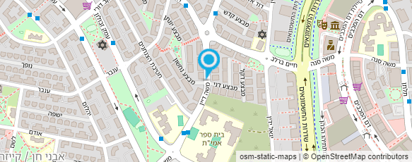 מפת הגעה אל עו"ד קונטנטה דוד