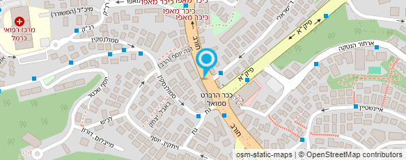 מפת הגעה אל הבית של סימונה