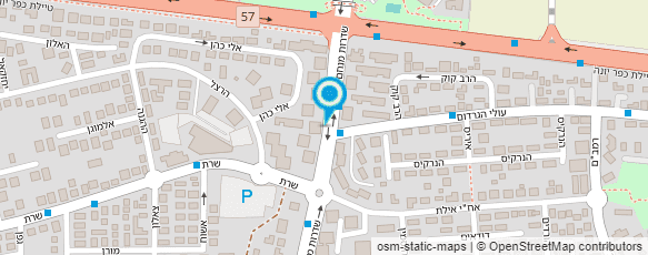 מפת הגעה אל ענתי הילה מאפרת כלות וערב