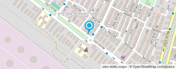 מפת הגעה אל טיפת חלב