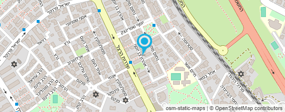 מפת הגעה אל חנית איפור ושיער