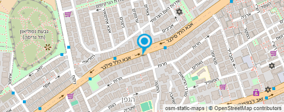 מפת הגעה אל ליאור טמיר מורה לפיתוח קול