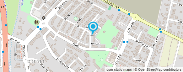 מפת הגעה אל מוניות גדולות מאיר הסעות