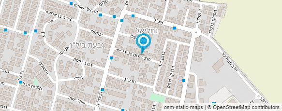 מפת הגעה אל הפינה של פזית