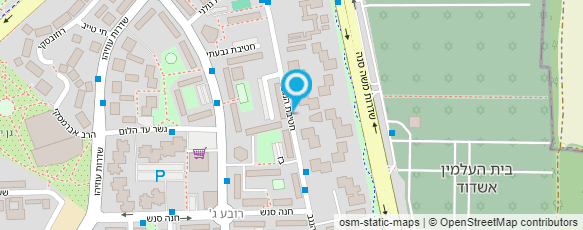 מפת הגעה אל ברוך עבודות חשמל