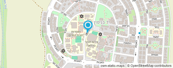 מפת הגעה אל טיפת חלב