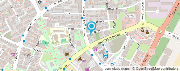 מפת הגעה אל smoking lounge