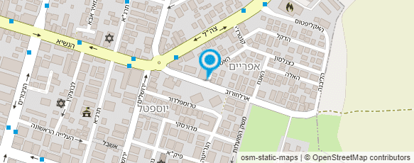 מפת הגעה אל בן ועינבל מתוקים