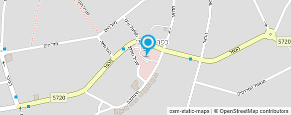 מפת הגעה אל טיפת חלב