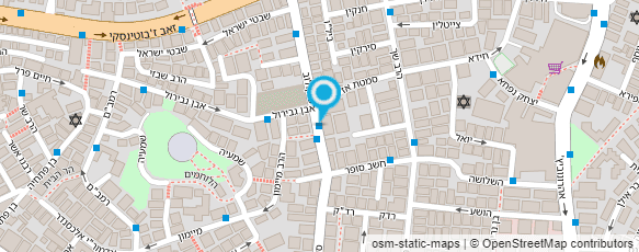 מפת הגעה אל עו"ד לנדמן צבי