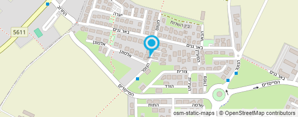 מפת הגעה אל עמית עדן מאפרת