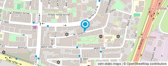 מפת הגעה אל עו"ד לב רון עידן