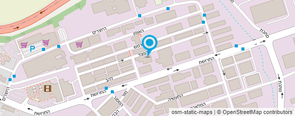 מפת הגעה אל טופ שווארמה מפת הגעה אל טופ שווארמה