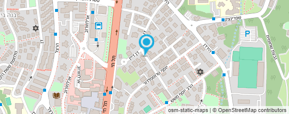 מפת הגעה אל הבית של אסתר