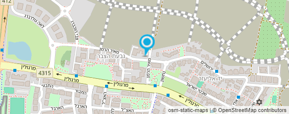 מפת הגעה אל מיכל שטרקמן