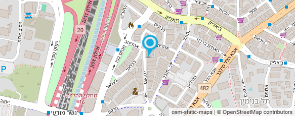 מפת הגעה אל מטבח רחוב