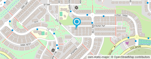 מפת הגעה אל עו"ד הלפרין אשר