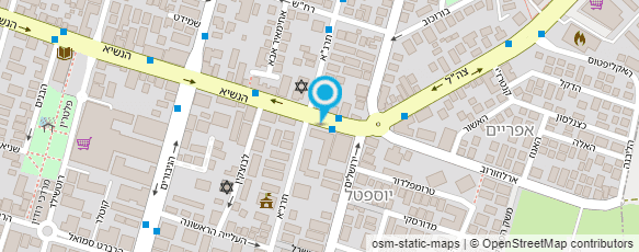 מפת הגעה אל מ.ג שירותי 2010  לכל