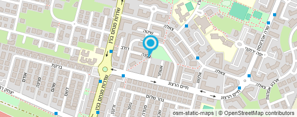 מפת הגעה אל בר שלום ארז