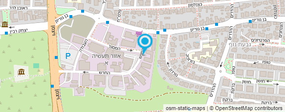 מפת הגעה אל עו"ד ונוטריון גרין רונן יצחק