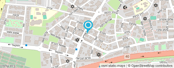 מפת הגעה אל א.א. קידמה מפת הגעה אל א.א. קידמה