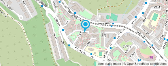 מפת הגעה אל מוניות דודו הנגשת נכים