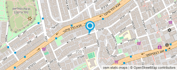 מפת הגעה אל גינגי צבעות