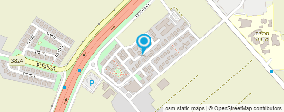 מפת הגעה אל יפתח יסמין